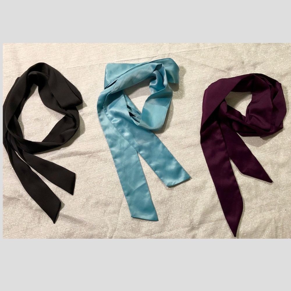 Satin like saches